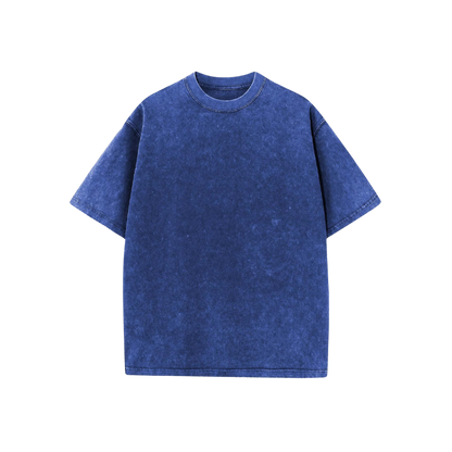 Vintage Avslappnad Passform T-shirt