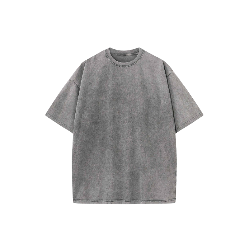 Vintage Avslappnad Passform T-shirt