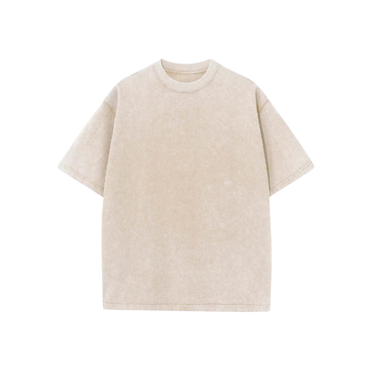 Vintage Avslappnad Passform T-shirt