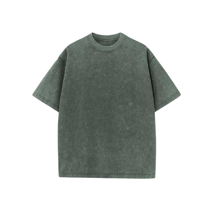 Vintage Avslappnad Passform T-shirt