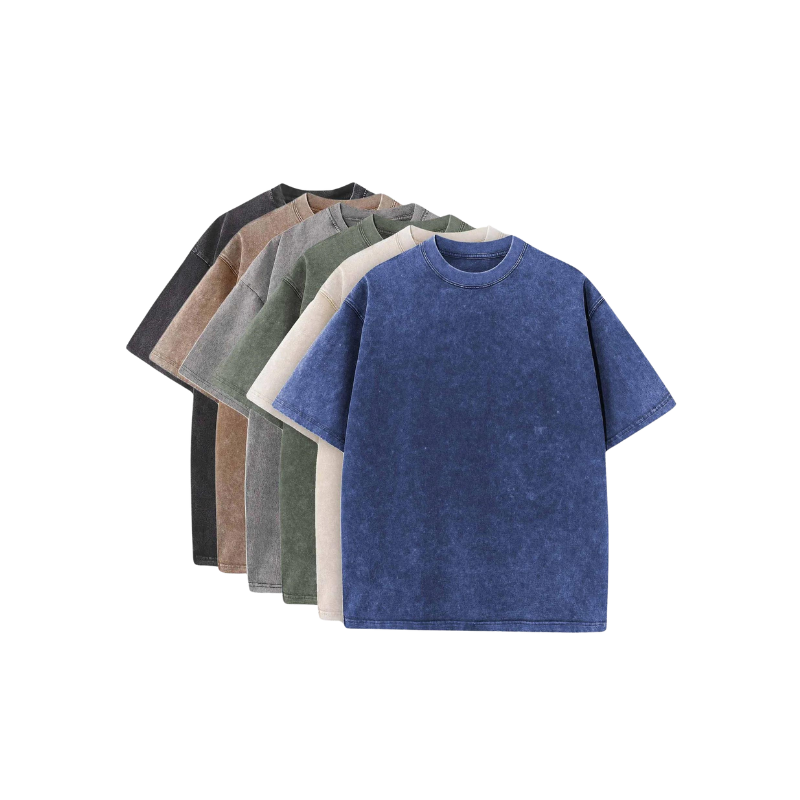 Vintage Avslappnad Passform T-shirt