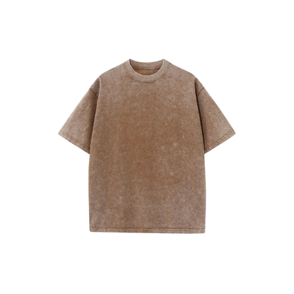 Vintage Avslappnad Passform T-shirt