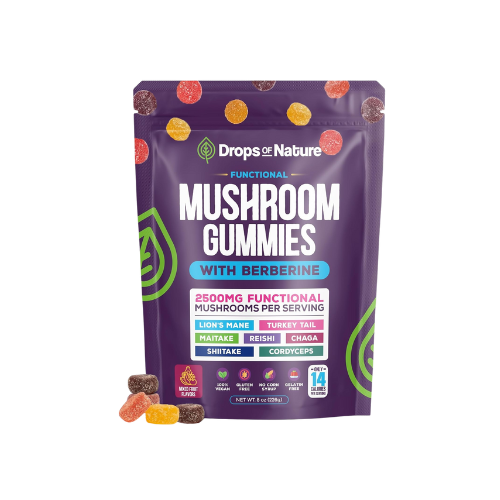 Mushroom Gummies - Focus e Energia Mental Natural